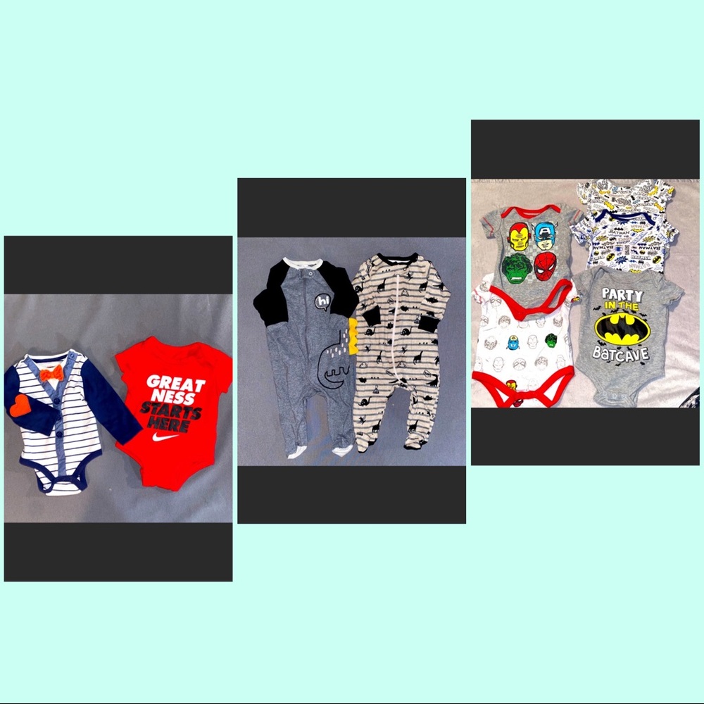 Size 0-3 Months Baby Boy Onesies